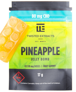 Buy Twisted Extracts CBD Pineapple Jelly Bomb USA