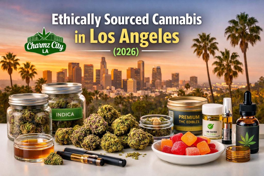 Best Source for Ethically Sourced Cannabis in Los Angeles California (Charmz City LA 2026)