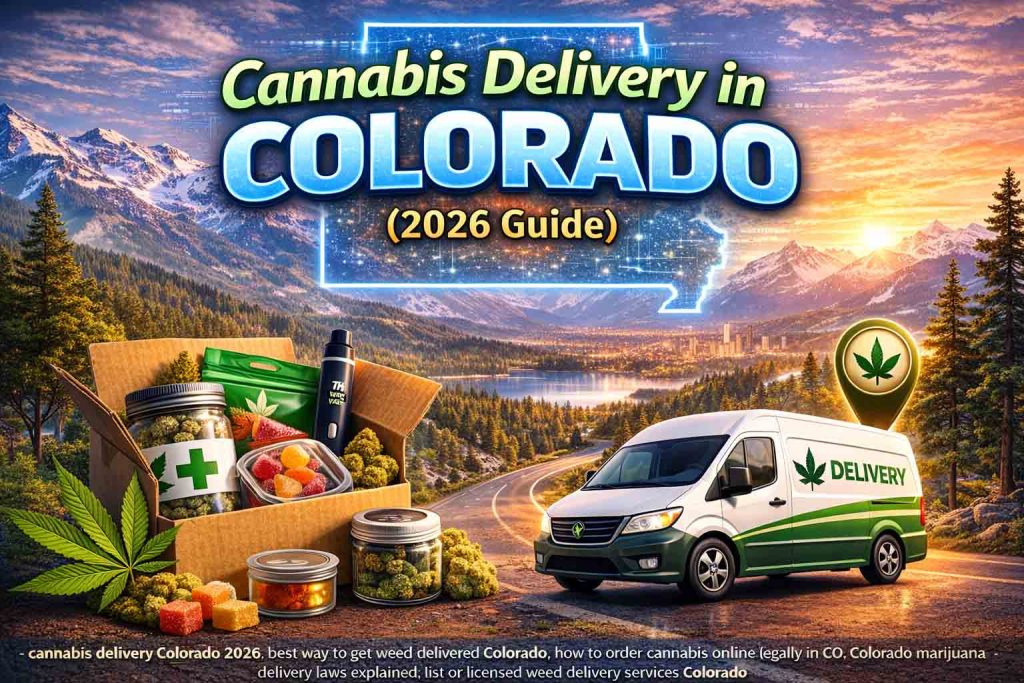 Best WAY TO GET Cannabis Delivery Options in Colorado (2026 Guide)