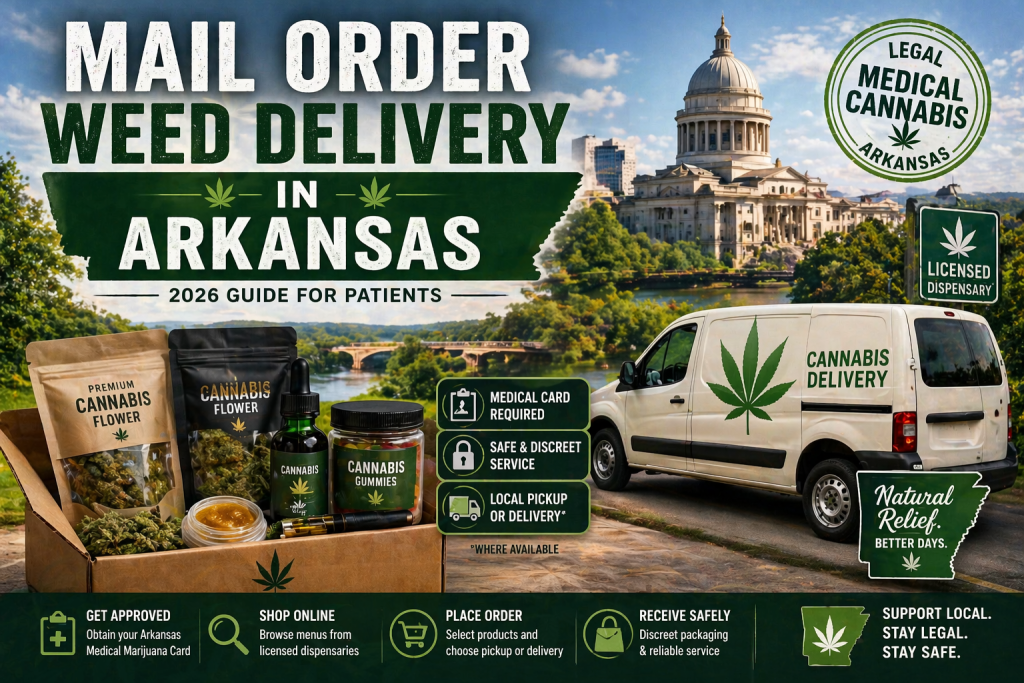 Mail Order Weed Delivery in Arkansas