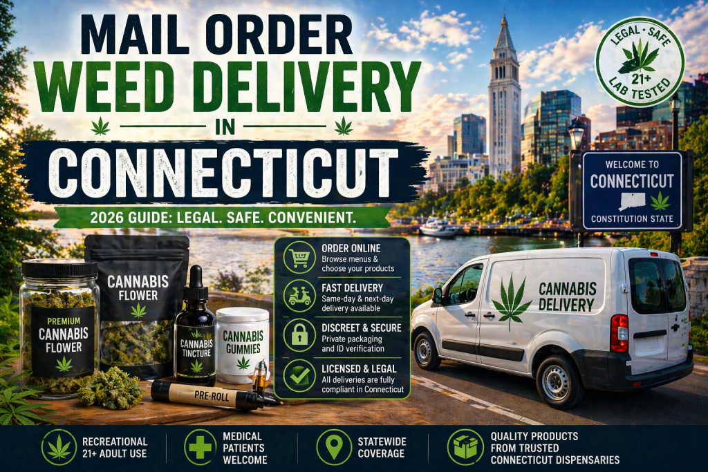 Mail Order Weed Delivery in Connecticut