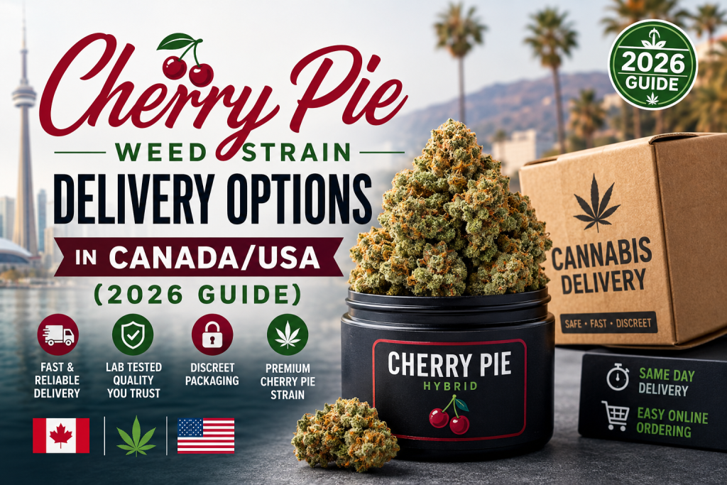 Cherry Pie Weed Strain Delivery Options in Canada/USA (2026 Guide)