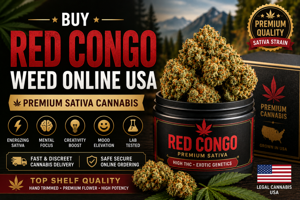 Buy Red Congo Weed Online USA | Premium Sativa Cannabis