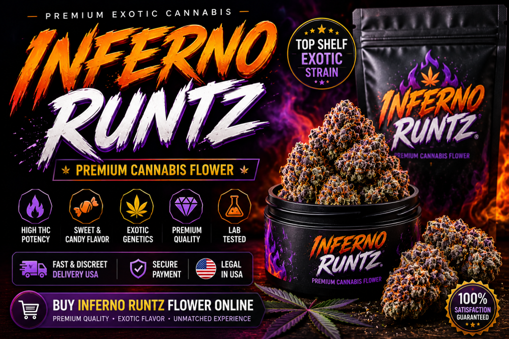 Buy Inferno Runtz Flower Online USA | Premium Exotic Cannabis