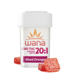 Organic 20:1 CBD:THC Blood Orange Gummies