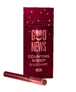 COUNTING SHEEP Black Cherry Vape Pen 1:4 CBN:THC 1g