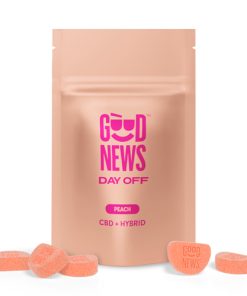 DAY OFF Peach Gummies 1:1 CBD:THC 10ct