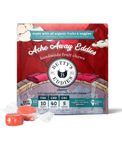 THC/CBD/CBC Cherry Ache-Away Chews 10ct