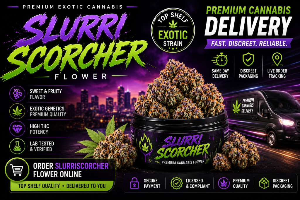 SlurriScorcher Flower Delivery USA | Premium Cannabis Delivery Guide 2026