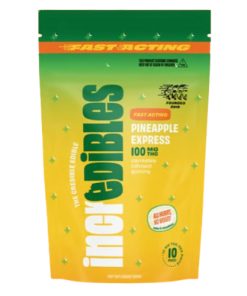 Fast-Acting Pineapple Express Gummies 10ct