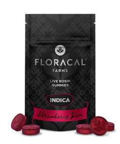 FloraCal Strawberry Jam Gummies 100mg (10ct)