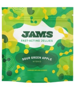 Hybrid Fast Acting Sour Green Apple Jellies 10ct