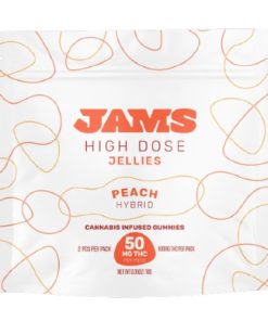 Hybrid Peach High Dose Jellies 2ct