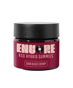 Hybrid RSO Sour Black Cherry Gummies 10ct