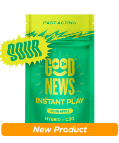 INSTANT PLAY Sour Apple Fast-Acting Gummies 10ct