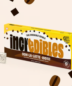 Incredibles Ooh-La-Latte Chocolate Bar 100mg (10ct)