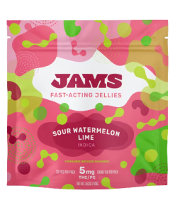 Indica Sour Watermelon Lime Fast Acting Jellies 20ct