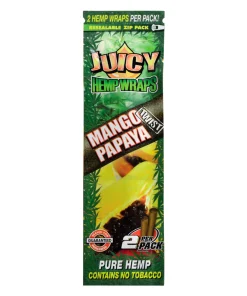 Juicy Terp Enhanced Hemp Wraps - Mango Papaya