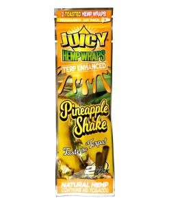 Juicy Terp Enhanced Hemp Wraps - Pineapple Shake