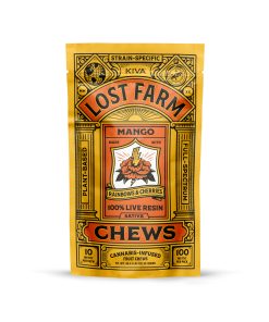 Kiva Lost Farm Mango X Rainbows & Cherries Fruit Chew 100mg (10ct) 10ct