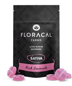 Live Rosin Pink Lemonade Gummies 10ct