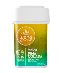 Organic Fast-Acting Indica Pina Colada Gummies 10ct