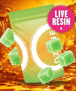 Ozone Guava Kiwi Full Spectrum Live Resin Gummies 100mg (10ct)