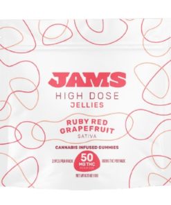 Sativa Ruby Red Grapefruit High Dose Jellies 2ct