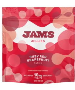 Sativa Ruby Red Grapefruit Jellies 10ct