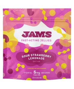 Sativa Sour Strawberry Lemonade Fast Acting Jellies 10ct