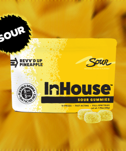 Sour Pineapple Gummies 10ct