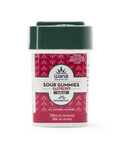 Sour Raspberry Hybrid Gummies 10ct