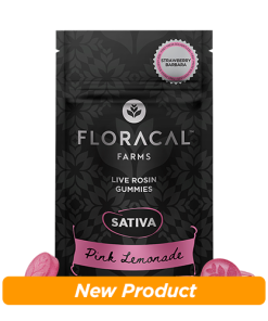 Strawberry Barbara Pink Lemonade Live Rosin Gummies 10ct