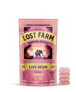Strawberry Lemonade Gummies Infused with Lemon Bean Live Resin 10ct