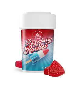 Wana Organic Quick Razzcherry RocketGummies 100mg (10ct) 10ct