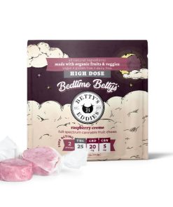 THC/CBD/CBN Bedtime Raspberry Creme Chews 2ct