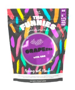 2:1:1 THC:CBN:CBG Grapezzz Gummies 10ct