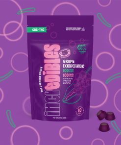 Incredibles Grape Expectations Gummies 1:1 THC:CBC 100mg (10ct)